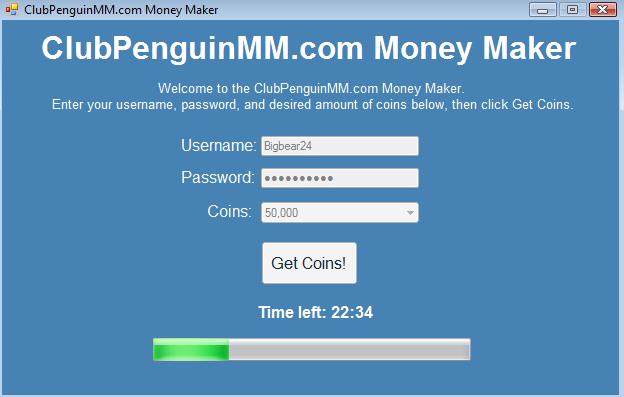 does penguin lodge money maker work